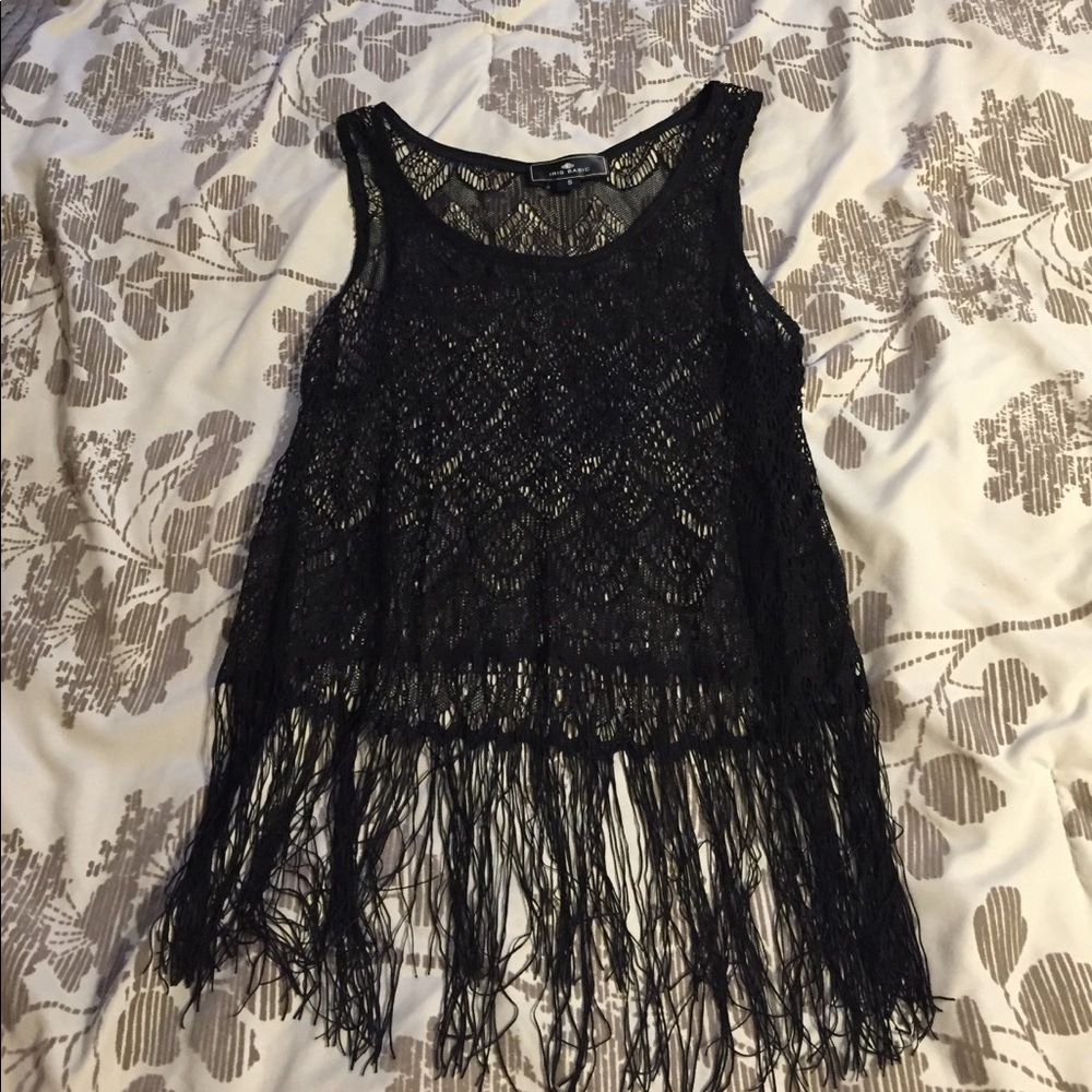 Boho crop top